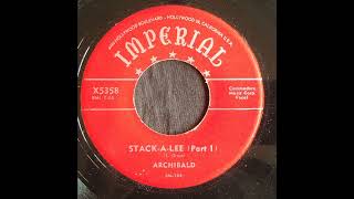 Archibald Stack A Lee PT1