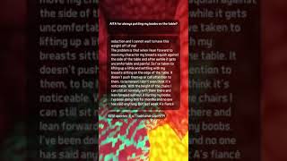 #AmItheAsshole - AITA for always putting my boobs on the table? #short #reddit #daily #viral