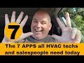 Hvac technician sales secrets 221 the 7 apps all techs and salespeople need
