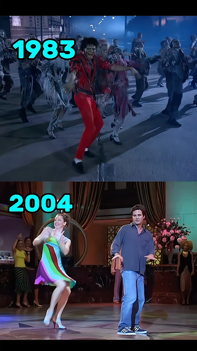 MICHAEL JACKSON THRILLER MOB DANCE INFLUENCE IN MOVIES 😯