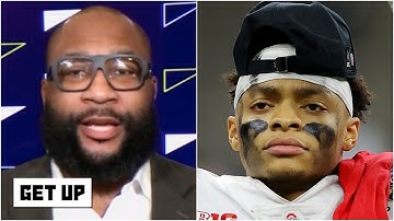 Get Up | Marcus Spears "reacts to" 49ers select QB Justin Field after participating in 2nd pro day
