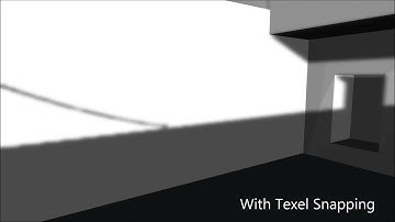 Shadow Map Texel Snapping