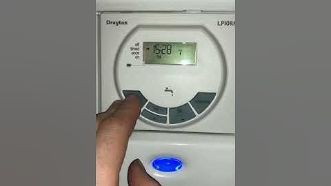 Worcester Programmer basic function Drayton LP10RF