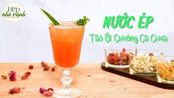 NƯỚC ÉP TÁO ỚT CHUÔNG CÀ CHUA | BẾP NHÀ MÌNH | VIVU