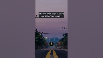 This 1 ChatGPT prompt saved me $2,000 last month 💻 #chatgpt #openai #aiprompts