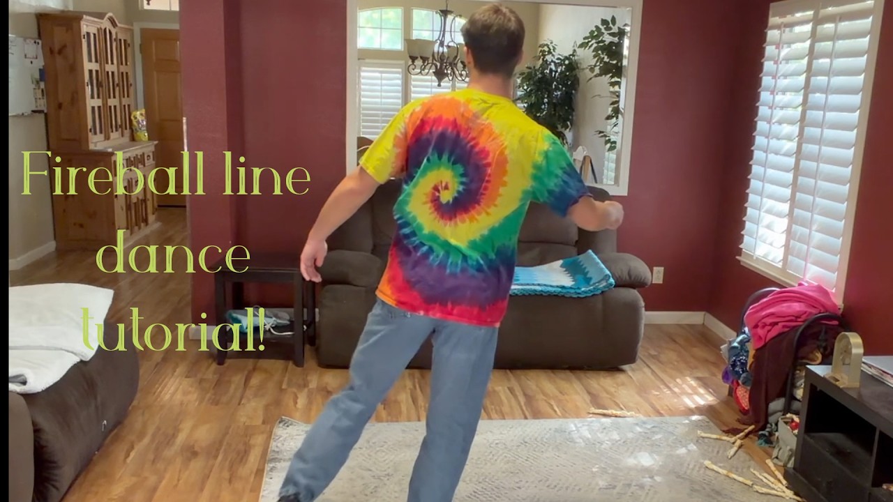 Fireball - Line Dance Tutorial - YouTube
