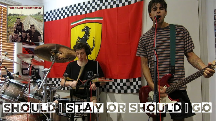 Should I Stay or Should I Go Cover version - Cover performance video thumbnail