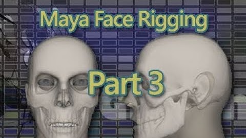 Maya Face Rigging With NURBS Part 3