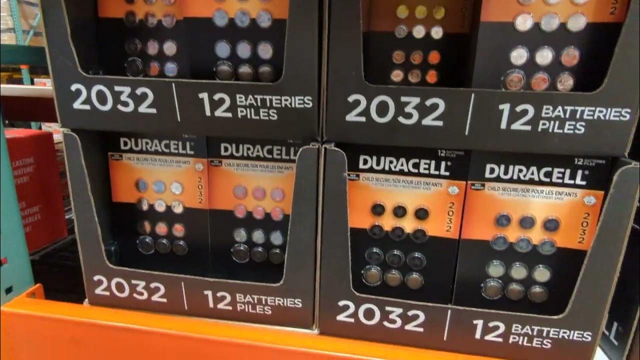 Duracell Lithium Coins/Batteries (2032) at Costco for less than 1