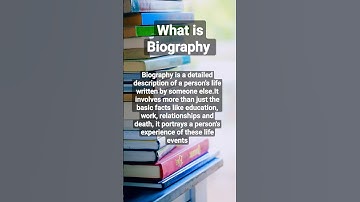 What is Biography