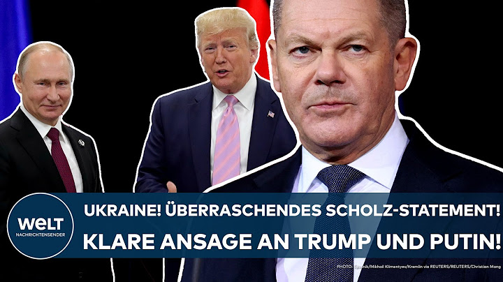 UKRAINE-KRIEG: "Ein Diktat-Frieden wird niemals unsere Zustimmung finden!" Klartext von Olaf Scholz!