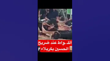 الشيع ـة يفعلون اللـ واط عند قبر الحسين بكربلاء 
