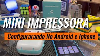 Portable Wireless Bluetooth Thermal Mini Printer - How to Set Up on iPhone and Android