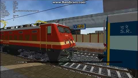 Diesel to Electric Loco change: MSTS Indian Train Simulator