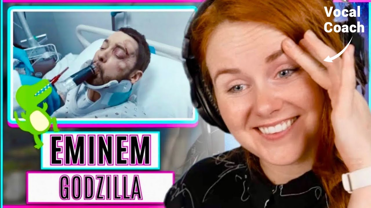 Самый быстрый рэп! Реакция преподавателя вокала на песню Эминема «Godzilla» с участием Juice WRLD