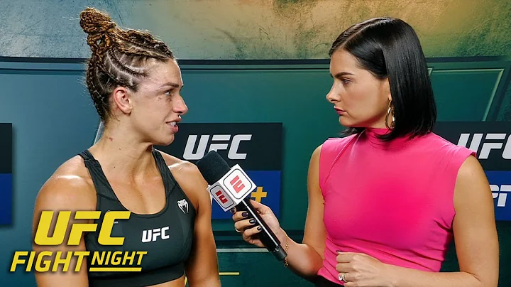 Mackenzie Dern on loss to Yan Xiaonan: I didnt do ...