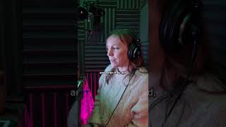 Harrie Dobby is in the studio recording HARMLESS WOMEN by Rebecca Sharpe