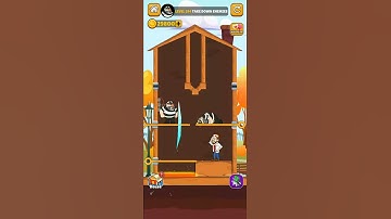 🔥Home pin Gameplay Level 294 Solution - Pull Him Out Game - Android Mobile Game || #shorts