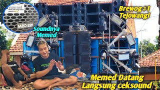 Memed came directly to check the sound, Info on the launch of the Memed Potensio sound package, i...