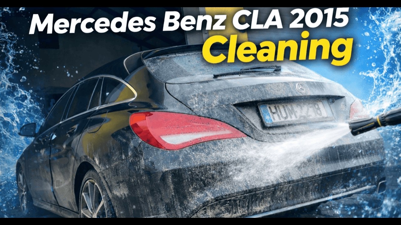 CLEANING & DETAILING THE DIRTY BENZ | Mercedes-Benz CLA 2015