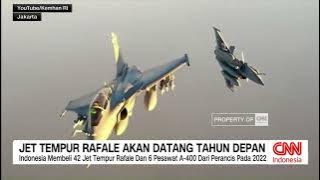 Jet Tempur Rafale Datang 2026, A400 Tiba Lebih Dulu