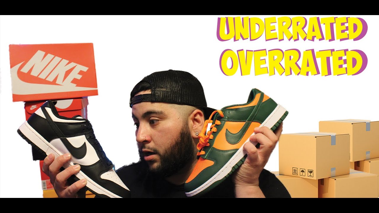 Overrated vs Underrated dunks UNBOXING ! 📦 - YouTube