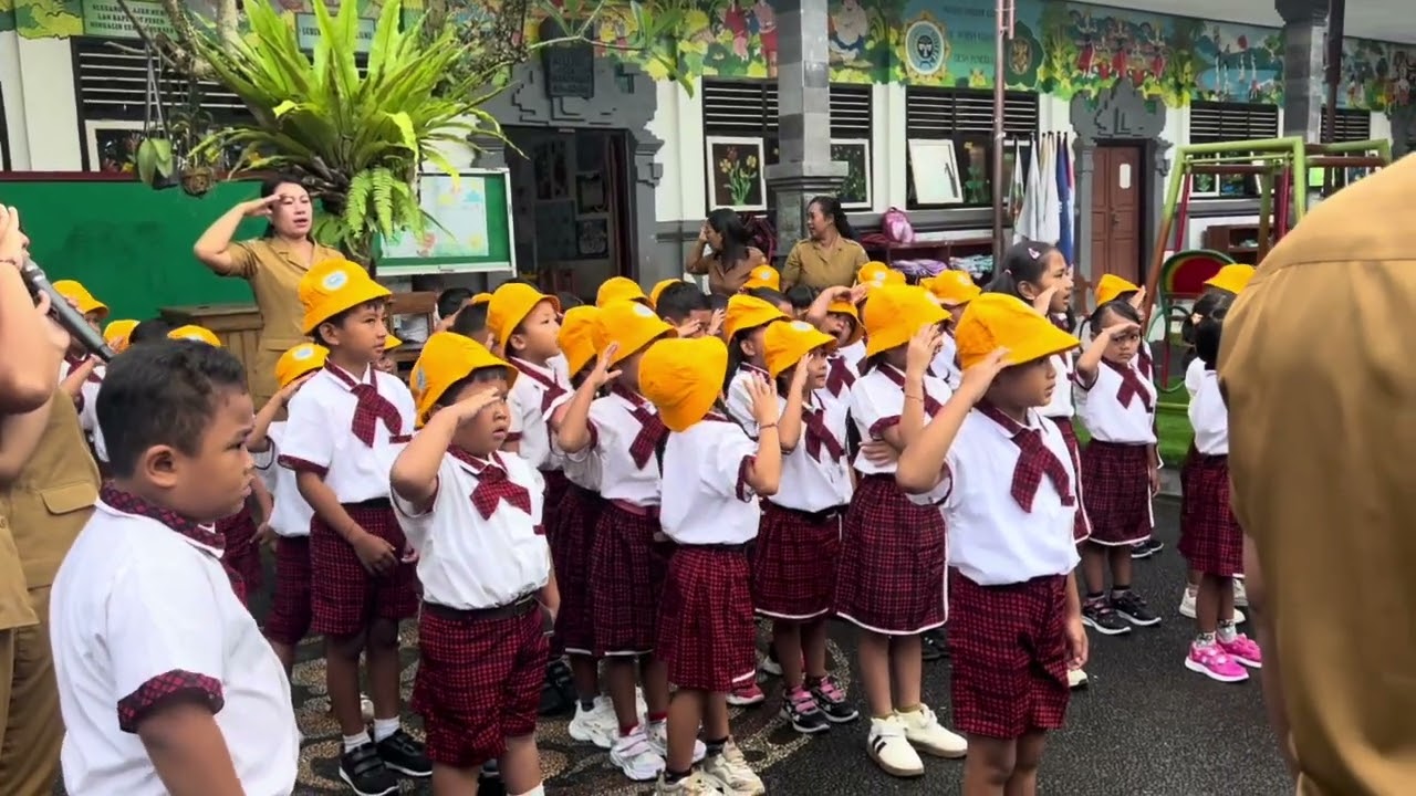 Rangkaian Kegiatan Pagi Ceria Bersama TK Werdhi Kumara