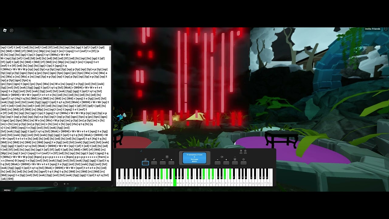 Imagine Dragons Believer Roblox Piano Visualizations 2 Youtube