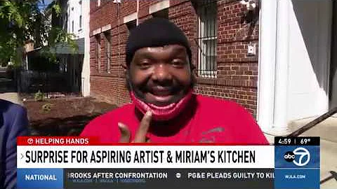 WJLA 6.17.20 Miriam's Kitchen   Leroy Fenner 4pm