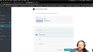 Variables in Python - Naming Variables - Challenges #1-3