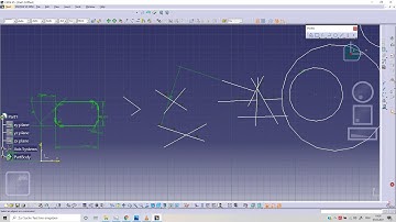 Catia v5 006: Corner, Chamfer, Trim, Break, Quick Trim, Close, Complement,