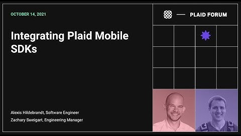 Integrating with Plaid Mobile SDKs