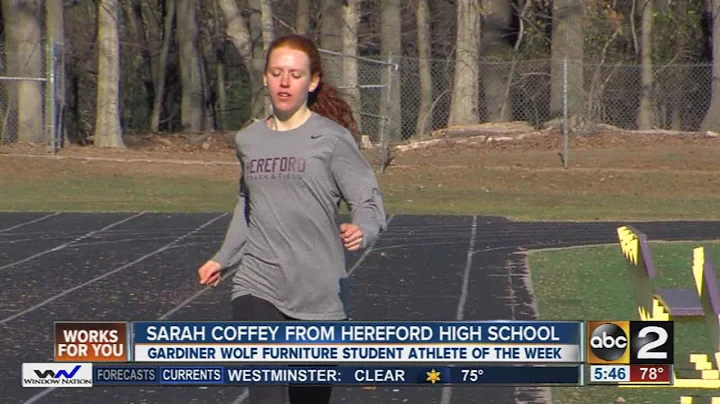Student-Athlete of the Week Sarah Coffey