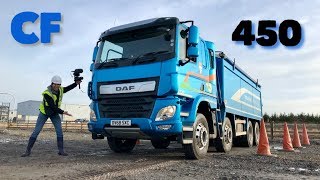 DAF CF 450 Tipper Truck Test Drive & Machinery Movers Challenges!
