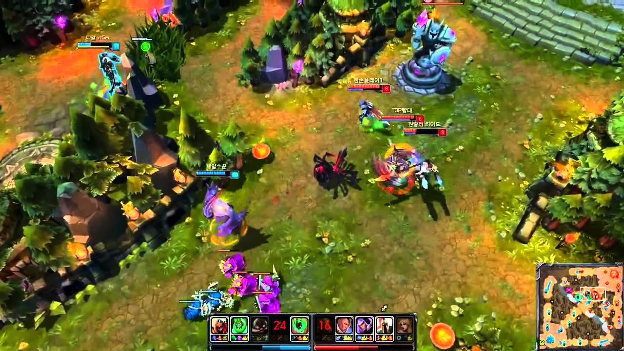 Royal inSec - Zed highlights vs. Talon - Midlane - Korean SoloQ - Season 2014 - League of Legends