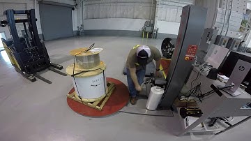 Mach 1 Shrink   Saran Wrapper Machine Tutorial   How To   Wrapping Material On a Pallet %21