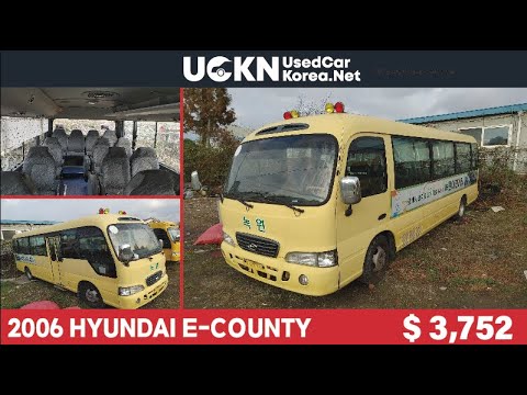 2006 HYUNDAI E-COUNTY - $ 3,752  [Used Car Korea Network]