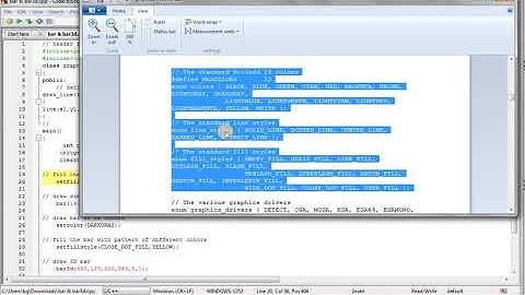 Bar & Bar3D in C++ Graphics