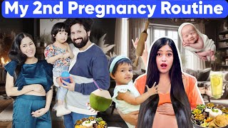 My 2nd Pregnancy Routine with Baby |What I Eat In 2nd Pregnancy, How I Avoid Junk Food & ScreenTime