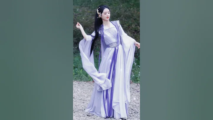 身穿一身仙氣飄飄的紫色裙子，原來你是這樣的趙麗穎嗎 - 天天要聞