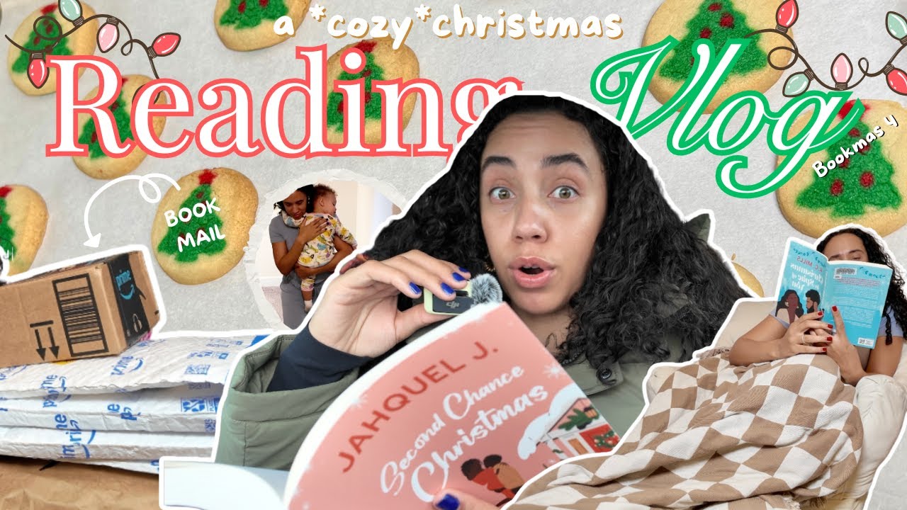 Читаем вместе рождественские любовные романы 🎄📖 *уютный* видеоблог о праздничном чтении + обзор к...
