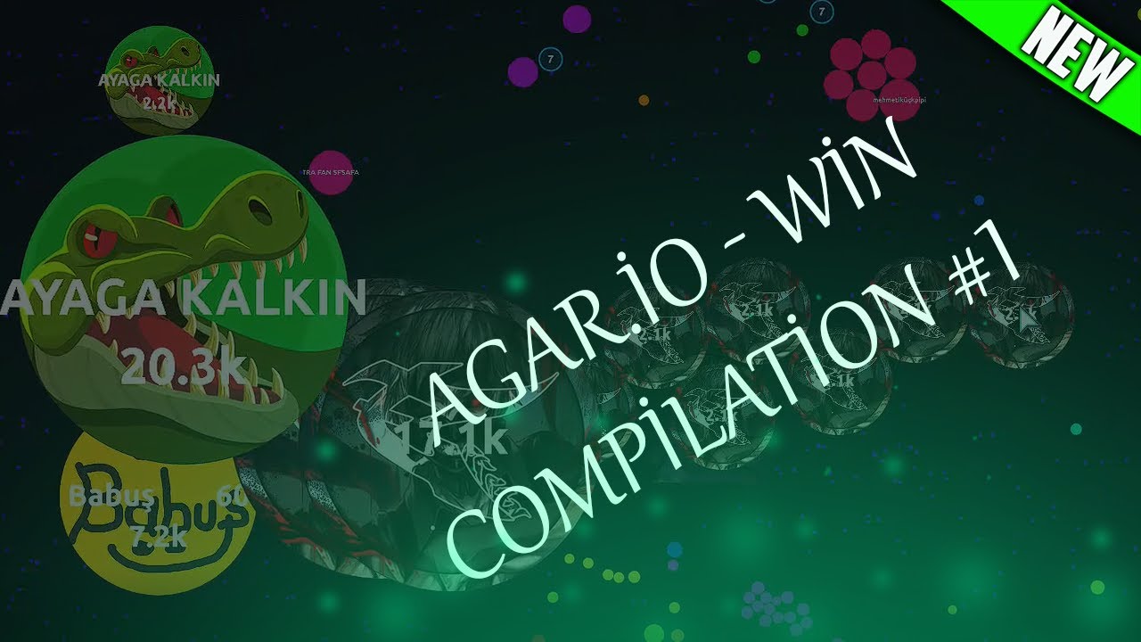 Agar.io - Win Compilation #1