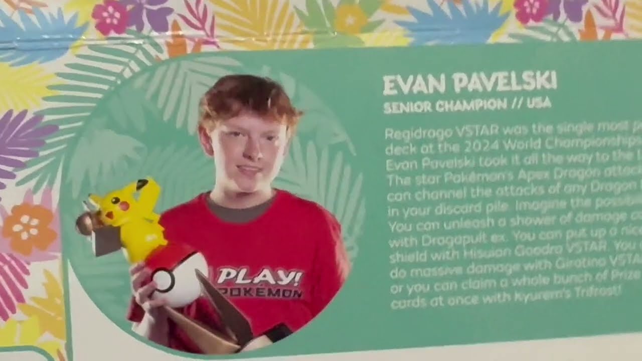 new 2024 championship Evan Pavelski regidrago vstar