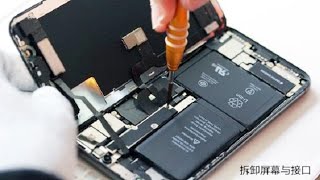 iPhone X拆机过程实录：原来苹果高科技内部是这样的 值这个钱！