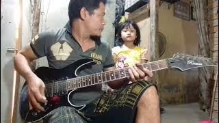 Guns N' Roses Sweet Child O' mine Cover Hendrix TRN bersama penari latar si gadis cantik