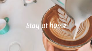 HOME CAFE VLOG  How to make Latte art without Espresso machine, 400 times pumped Frenchpress