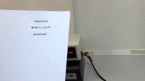 Widmer time stamp operation