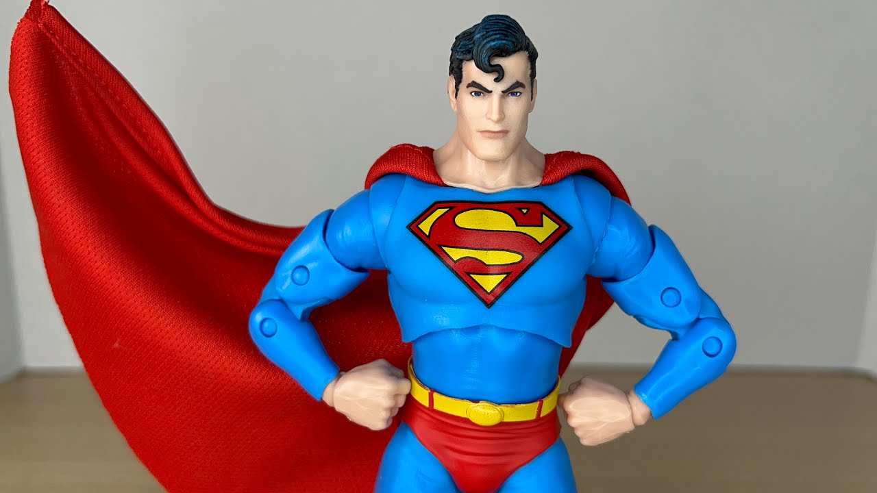 McFarlane Toys DC Direct Digital Sliver Age Superman Action Figure Review