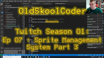 Twitch S1-Ep07 : Sprite Management System Part 3 (6502)