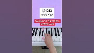 Talking To The Moon - Bruno Mars (Piano Tutorial) #talkingtothemoon #talkingtothemoonbrunomars